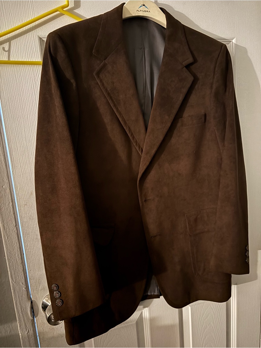 Nordstrom Brown Suede Blazer